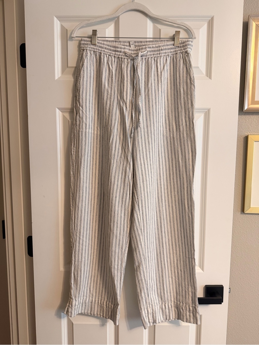 THE GETAWAY STRAIGHT-LEG PULL-ON PANT IN LINEN